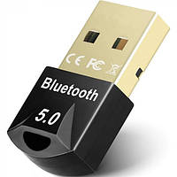 Адаптер Bluetooth 5.0 U&P Easy Idea BTA-501 Black для ноутбуков, компьютеров