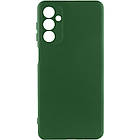 Чохол Silicone Cover Lakshmi Full Camera (A) для Samsung Galaxy A15 4G/5G Зелений / Dark green, Full camera