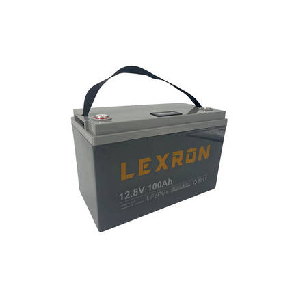 Акумуляторна батарея Lexron LiFePO4 12,8V 100Ah 1280Wh (330 x 171 x 220) Q1, фото 1