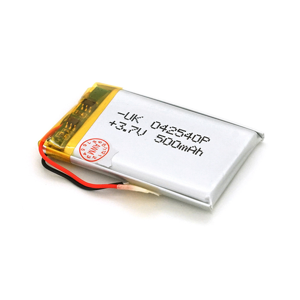 Літій-полімерний акумулятор 4 * 25 * 40mm (Li-ion 3.7В 500мА·ч)