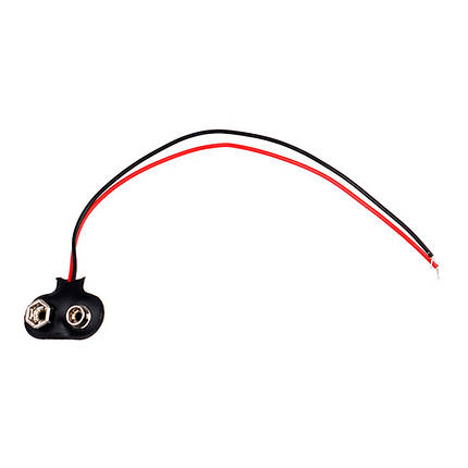 Перехідник 9V крона під пайку, фото 1