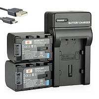 Замена DSTE для аккумуляторов BN-VF823 + адаптер для дорожного и автомобильного зарядного устройства