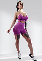 Костюм для фитнеса женский LILAFIT Фиолетовый в рубчик M (LFT000025) z118-2024