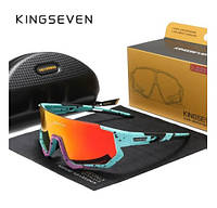 Солнцезащитные очки для горно-лыжного и велоспорта LS910 KINGSEVEN DESIGN Полукрасный