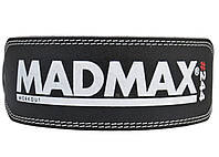 Пояс для тяжелой атлетики MadMax MFB-244 Sandwich кожаный Black S z118-2024