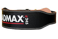 Пояс для тяжелой атлетики MadMax MFB-245 Full leather кожаный Black XXL z118-2024