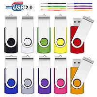 SRVR 16GB USB Stick, Pack of 10 Memory Stick USB Flash Drive Разноцветная Memory Stick Хранение данных USB