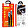 Кабель HOCO U119 Type-C to iP PD 27W, 1.2m, nylon, aluminum connectors, Black, фото 4