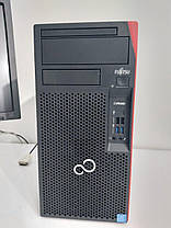 Б/в ПК+Монітор Fujitsu P757 MT| i5-7500T| 16GB RAM| 256GB SSD NEW+500GB HDD| GTX 1050 Ti 4GB+LG 24MB35PM-B 24" 1920x1080, фото 4