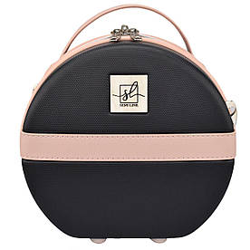 Б'юті-кейс Semi Line 5L Black/Pink Cream (T5671-1)