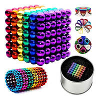 Магнитные шарики Нео NeoCube Разноцветный, Развивающая игрушка магнит, Магнитная VE-912 игрушка неокуб