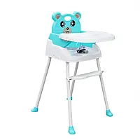 Детский складной стульчик 4в1 (синий, зеленый, розовый)