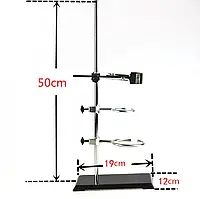 50 см лабораторный стенд опорная база железная стойка колонна кадр кольцо зажим