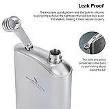 Фляга титанова Boundless Voyage 250 мл + воронка, фото 5