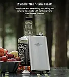 Фляга титанова Boundless Voyage 250 мл + воронка, фото 6