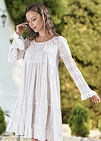Бавовняне пляжне плаття Mia-Amore 1587 44 (M) Білий 42(S)