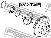 Ступица колеса INFINITI I30 / NISSAN MAXIMA (A34) / NISSAN ALTIMA (L31) 1997-2013 г.