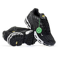 Мужские кроссовки Nike Air Max TN Plus 3 Leather Black White 41-45
