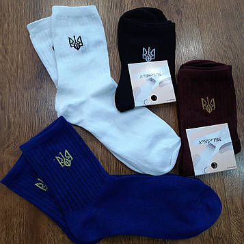 Жіночі високі шкарпетки,імітація резинки "MiLeSKoV" 41-45 / 12 пар