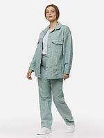 Женская джинсовая куртка оверсайз M голубой Oreo jeans ЦБ-00214136 z117-2024