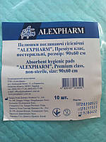 Пеленки впитывающие, гигиенические 60х90 см "Alexpharm" 10шт./уп.