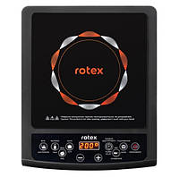 Плита индукционная электрическая настольная Rotex RIO215-G 1400 Вт черная b