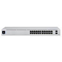 Коммутатор Ubiquiti UniFi Gen2 USW-24-POE (8xGE, 16хGE PoE+, 2xSFP, L2, 95W max) z12-2024