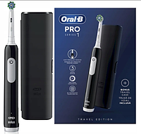 Електрична зубна щітка Braun Oral-B Pro Series 1 Black з дорожнім футляром D305.513.3X