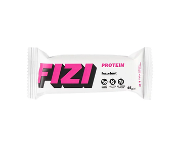 Протеїновий батончик без цукру "Hazelnut" 45 г. Fizi