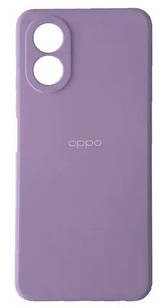 Чохол на телефон Oppo A18 / Oppo A38 Lilac Silicone Case Full (Бузковий)