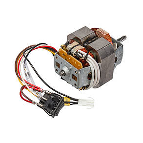 Двигун для м'ясорубки JC-9830-2400 (з кабелем і перемикачем) HV8 Moulinex SS-1530000497, фото 4