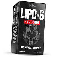 Жиросжигатель Nutrex Lipo-6 Hardcore 60 капс (02152024) z15-2024