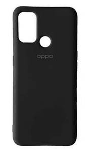 Чохол на телефон Oppo A53 Black Silicone Case Full (Чорний)