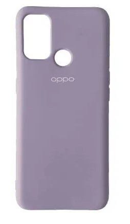 Чохол на телефон Oppo A53 Lilac Silicone Case Full (Бузковий), фото 1