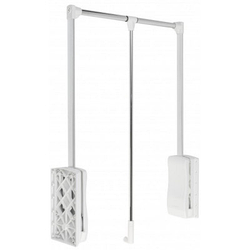 Пантограф з олійним підіймачем 545-700 мм Білий до 8 кг