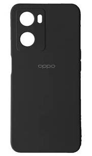 Чохол на телефон Oppo A57S Silicone Case Full (Чорний)