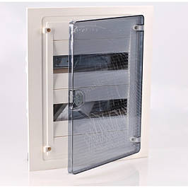 Врізні розподільні щити серії GOLF з прозорими дверцятами