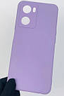 Чохол на телефон Oppo A57S Silicone Case Full (Бузковий), фото 2