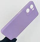 Чохол на телефон Oppo A57S Silicone Case Full (Бузковий), фото 7