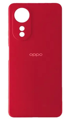 Чохол на телефон Oppo A58 Silicone Case Full (Червоний), фото 1