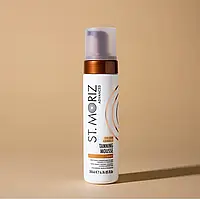 Автобронзат-мусc для средней кожи St Moriz Advanced Colour Correcting Mousse Light 200ml