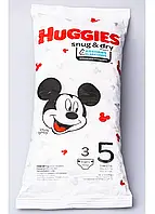 Подгузники Huggies Snug & Dry, Упаковка - 3шт, Размер - 5 (12kg+)