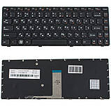 Клавіатура для ноутбука LENOVO (Y480, Y485) rus, black, фото 3