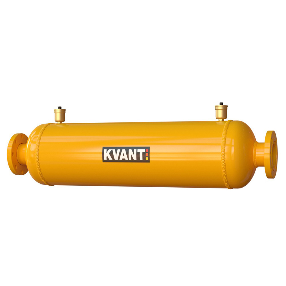 HF-100 Повітряуловлювач горизонтальний  Ду100 16бар фланцевий KVANT Air, фото 1