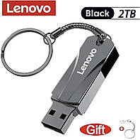 Флешки USB Lenovo 2TB USB 3.0 + подарунок два перехідники Type-С та мікро USB