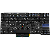 Клавіатура для ноутбука LENOVO (T410, T420, T510, T520, X220, W510) rus, black, фото 3