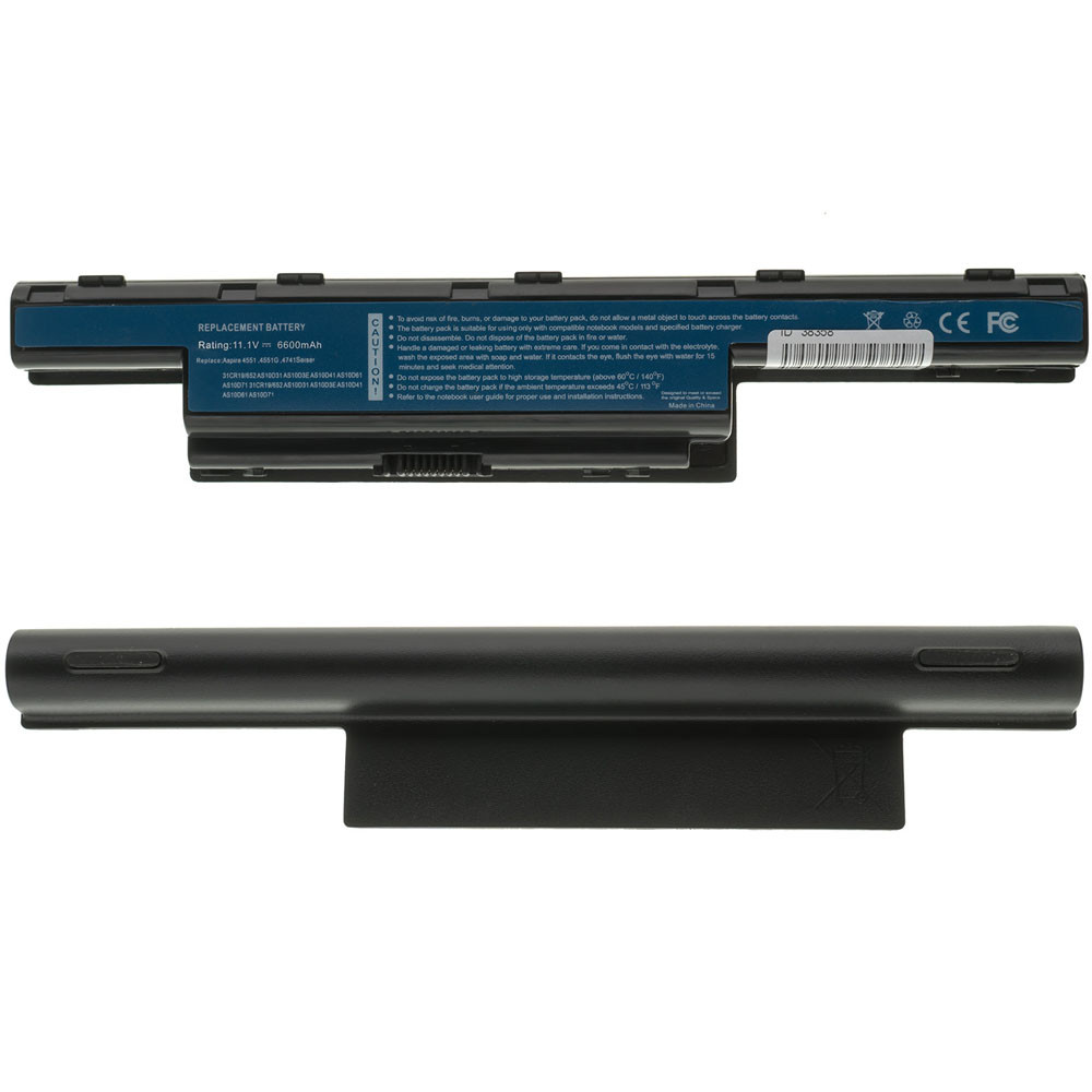Батарея для ноутбука ACER AS10D31 (Aspire: 4551, 4741, 4771, 5252, 5336, 5551, 5552, TravelMate 5740, eMachines E442, E642 series)