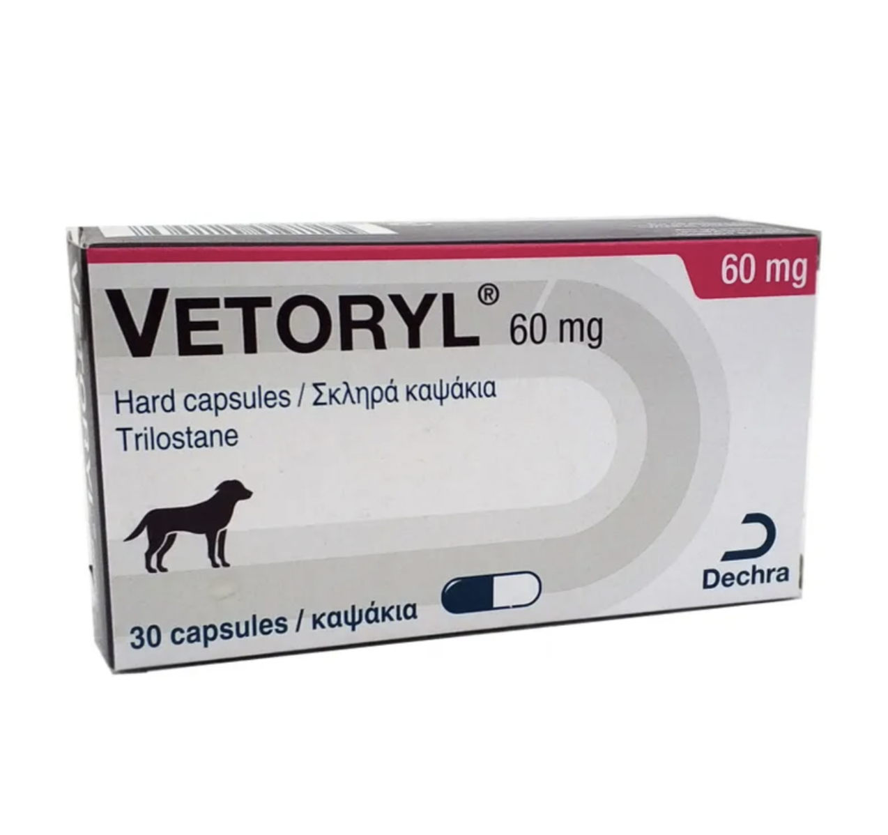 Vetoryl 60 мг 30таб Венторил для собак (Трилостан)