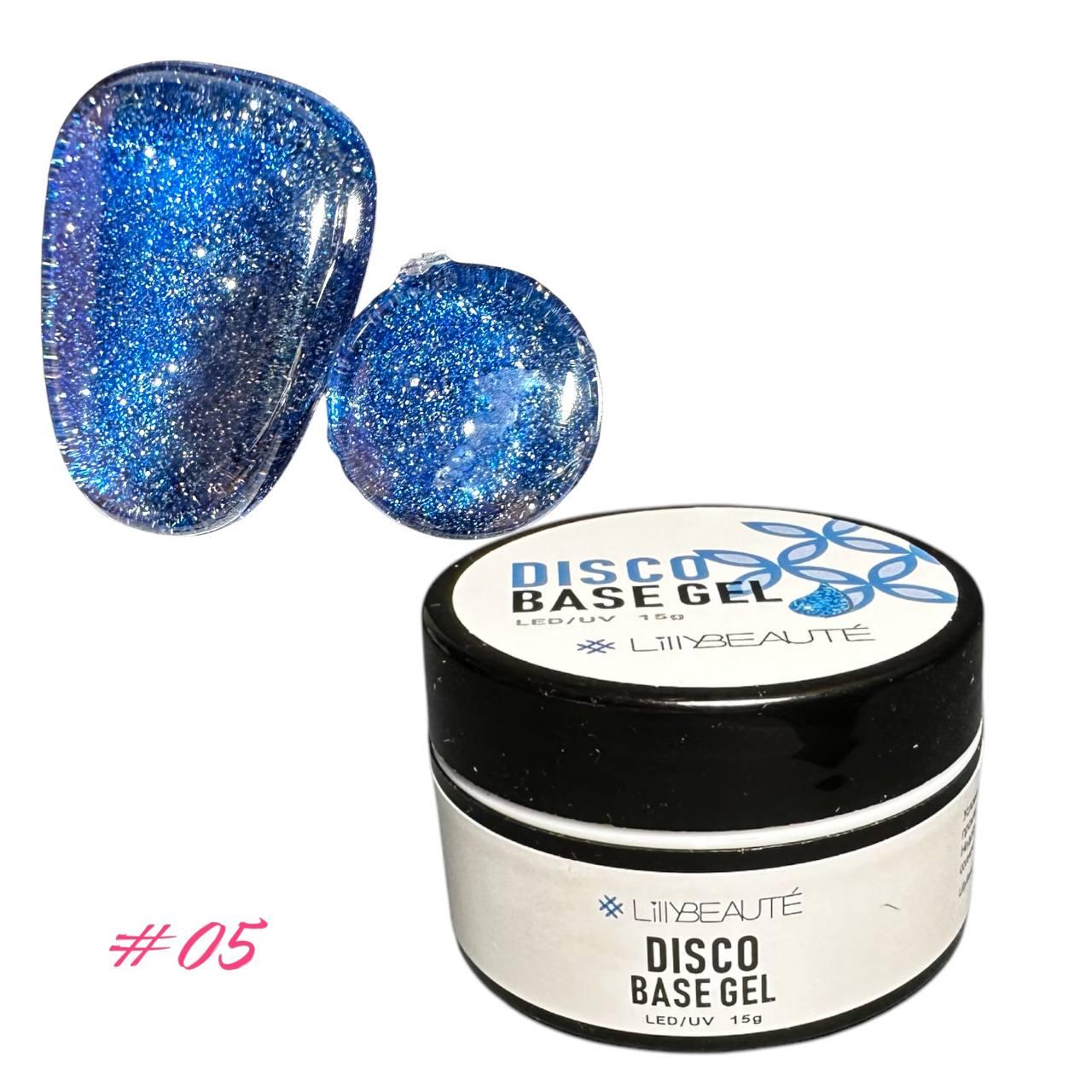 База світловідбивна Lilly Beaute Disco Base Gel 05 15 мл