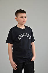 Повсякденна футболка для хлопчика, З принтом, Різні кольори (Розміри: S, XS)